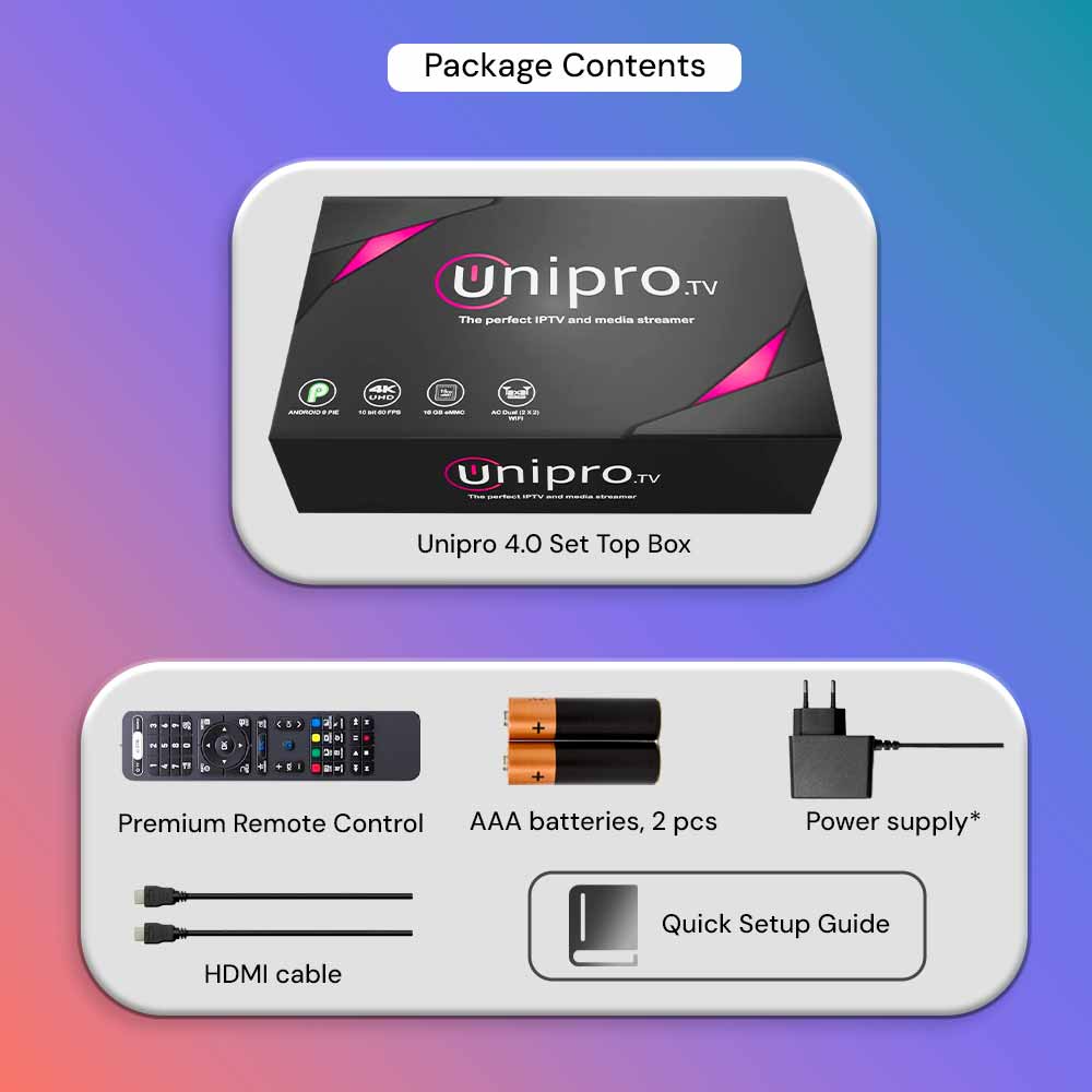 unipro iptv-setup-box
